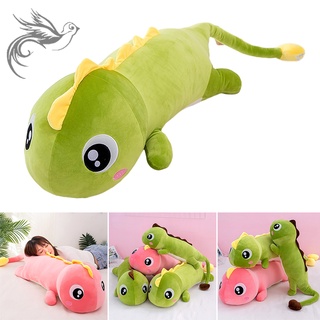 lindo dinosaurio juguete de peluche super suave de dibujos animados animal muñeca multiusos relleno almohada regalos creativos