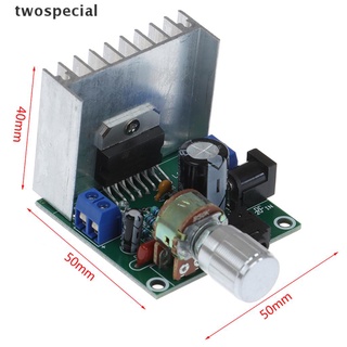 [twospecial] tda7297 12v 15w+15w coche amplificador de audio digital módulo de doble canal kit de bricolaje [twospecial]