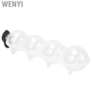 wenyi - molde de silicona para cubos de hielo (4 rejillas)