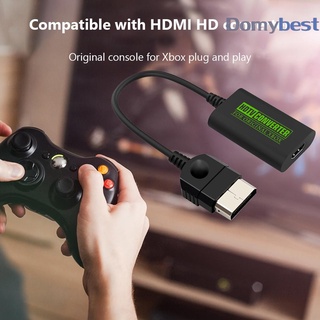 Dom para Xbox a HDMI Compatible con convertidor HD Link Cable 1080i 720p 480p 480i