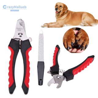 Crazymallueb profesional mascota perro gato cortador de uñas cortador de uñas Animal tijeras de uñas mascotas