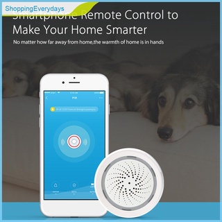 (ShoppingEverydays) Wifi Sensor de humedad de temperatura inalámbrico Tuya APP Home Smart Detector de alarma (3)