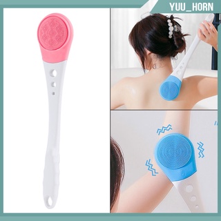 [yuu_horn] Cepillo de ducha eléctrico, inalámbrico IP67 cepillos de cuerpo, exfoliante SPA ducha recargable limpieza profunda de la piel 3 engranajes