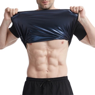 los hombres sauna chaleco polímero sudor adelgazar pérdida de peso sauna traje tank top cremallera cuerpo shaper camisa entrenamiento cintura entrenador quema grasa (3)