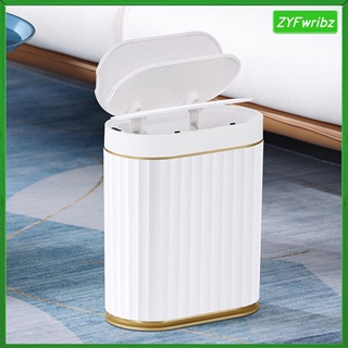 sensor de inducción papelera ipx5 impermeable inteligente cesta de residuos para el hogar hotel