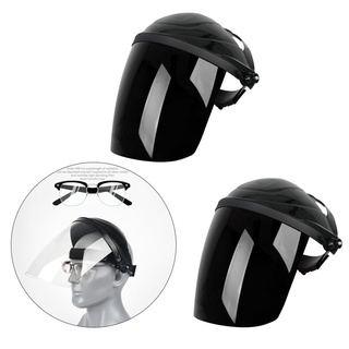[NANA] Casco de protección facial confort ajustable montado en la cabeza amplia visera Universal casco de soldadura reutilizable