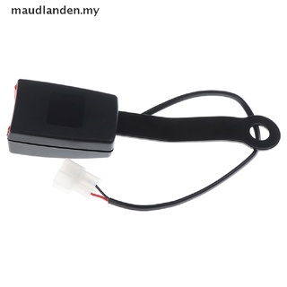 [maudlanden] Conector de enchufe Universal para cinturón de seguridad de coche con Cable de advertencia [MY]