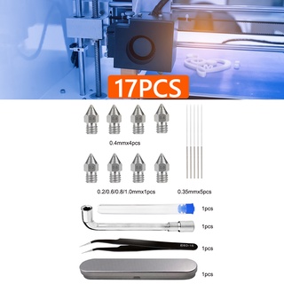 sports128 3d impresora mk8 boquillas llave kit de pinzas para creality ender 3/5/cr-10/10s