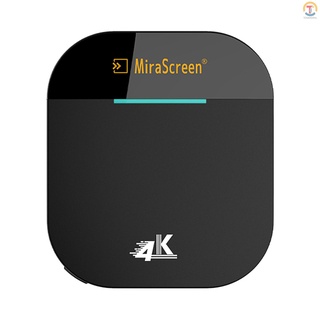 Mirascreen G5 Plus 2.4G/5G WiFi receptor de pantalla 4K UHD TV Stick Miracast DLNA AirPlay pantalla Mirrioring para IOS Android