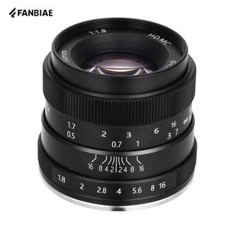 50 mm F1.8 lente de cámara Digital de gran apertura APS-C marco de lente sin espejo