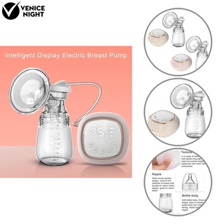 Venicenight - bomba de leche para lactancia materna (2000 mah, ajustable, inteligente, individual, recargable para lactancia)