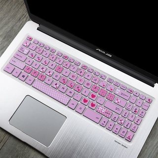 funda de teclado para asus x570z yx570 nx580vd 15.6 pulgadas portátil teclado de silicona suave tpu teclado de la piel (1)