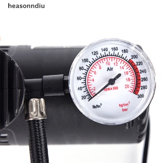 Heasonndiu 300PSI 12V Portable Mini Air Compressor Auto Car ElectricTire Air Inflator Pump CO (5)