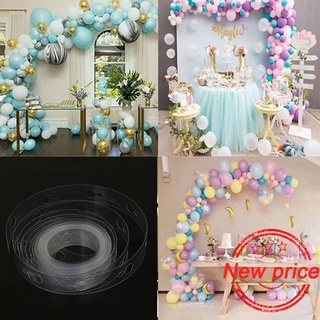 5m globo cadena cinta arco conectar tira para decoración de boda fiesta cumpleaños r8n6