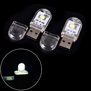 <Onlysunshine> 1 pieza Mini portátil LED brillante USB luz de noche Gadgets para PC portátil lectura (7)