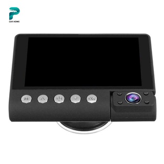 C9 3 lente coche DVR cámara 4 pulgadas LCD 1080p IR visión nocturna Dash Cam grabadora (1)