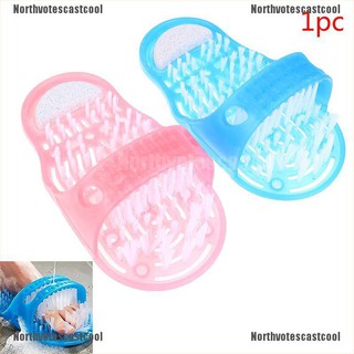 Northvotescastcool 1 pza sandalias De Plástico Para Remover piel muerta/masaje/exfoliar/zapatos De baño con