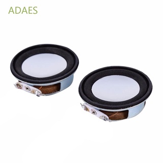 ADAES Altavoces Durables Portátiles Caja Estéreo Accesorios Altavoz 3W 40mm DIY 4Ohm 2Pcs/Set Full Range Woofer Audio/Multicolor
