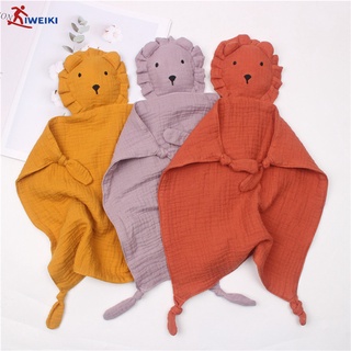 LK Baby Towel Cartoon Animal Appease Toys Soft Plush Comforting Rattle Toy Newborn Baby Gift