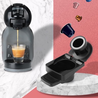 adaptador de conversión de cápsula de café fiable para nespresso compatible con dolce gusto