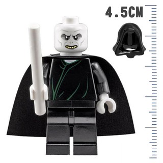 PG906 Lego Compatible Con Harry Potter Minifigures Lord Voldemort Película Bloques De Construcción Muñeca Juguetes De Niños Regalos (2)