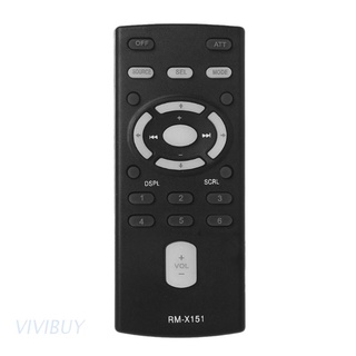 Control Remoto Vivi reemplazable Rm-X151 Para Sony Cdx-Gt300 Gt520 G333