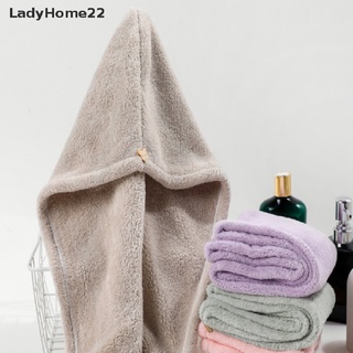 Gorro de secado para el cabello señora secado rápido fibra seca ducha Sap toalla pelo Bonner satén {bigsale}
