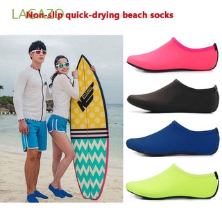 lagazo moda sandalias de playa de color sólido zapatos de natación zapatos de playa de secado rápido calzado zapatillas aqua zapatos unisex transpirable calcetín de vadear/multicolor