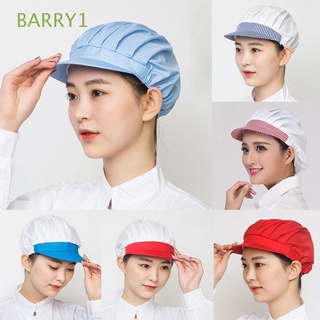 Barry1 hombres mujeres Chef sombrero a prueba de polvo restaurantes accesorios cocina elástica Hotel trabajo uniforme transpirable herramientas de cocina