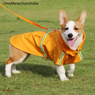 Oms Pets - impermeables para perros reflectantes, impermeables, chaquetas para mascotas MY