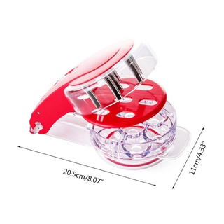 nne. 6 Holes Quality Durable Cherries Seed Remover with Zigzag Blades Mini Protable (2)