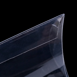 [ruisurpap] 50pcs forma de almohada transparente pvc caja de caramelos embalaje caja de regalo boda fiesta favor venta caliente