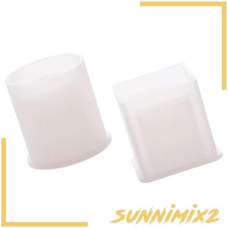 [SUNNIMIX2] Molde cuadrado redondo de silicona para hacer joyas, moldes epoxi