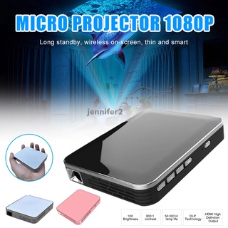 mini proyector de vídeo portátil para cine privado en casa de mano hd wireless teléfono de proyección