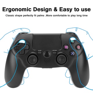 Gamepad inalámbrico Bluetooth para Playstation 4 para PS4 Gaming Joystick con vibración de choque