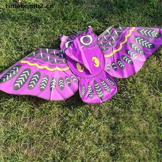 [time2] 110cm Flying Kite Colorful Cartoon Owl with Kite Line Kids Outdoor Toy [time2]