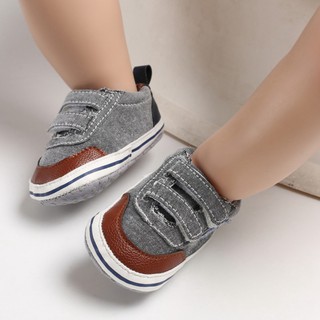 Walkers Zapatos De Lona Para Bebés , Primeros Pasos Antideslizantes , Suela Dura , Zapatillas 0 A 18 M (8)