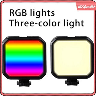 RGB LED Luz De Relleno Adecuado Regulable 7W A Todo Color Portátil Type-c Mix