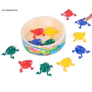 Nta-juguete de rana de salto motivacional para animales/juguete de rana de escritorio educativo para niños (8)