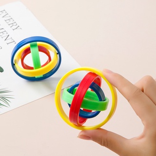 hfz 5pcs creativo spinner mano giratorio diseño colorido finger spinner fidget juguete para niños