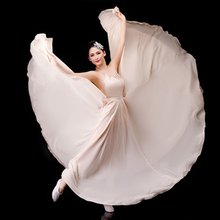 Falda oscilante grande de 720 grados monocromática danza danza moderna danza clásica ballet danza skir720 9.my