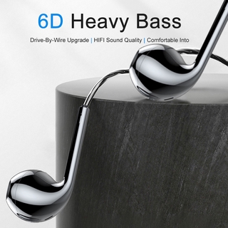3.5mm Q2 In-Ear Control Con Cable Auriculares Deportivos Graves Pesados Con Micrófono/Estéreo De De Volumen (5)