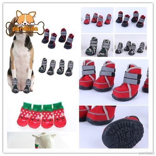 zapatos para perros antideslizantes cómodos 4 piezas zapatos de perro (1)
