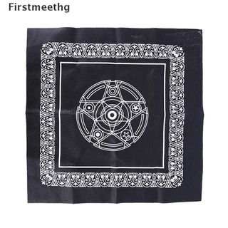[firstmeethg] 49*49cm pentacle tarot juego mantel de mesa textiles tarots mesa cubierta caliente