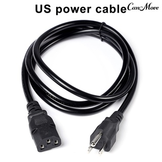 [canmove] cable de alimentación de electrodomésticos de 1,5 m para monitor de pc/impresor/proyector