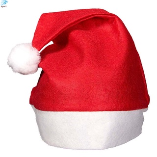 10 pzs gorro De navidad no tejido De santa claus Para navidad/decoración De vacaciones