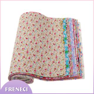 FRENECI Pack de 30 tejidos de algodón estampado Floral mixto para muñecas bolsas de tela de costura artesanía