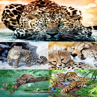 hl diamond painting square diamond diy animal tiger series