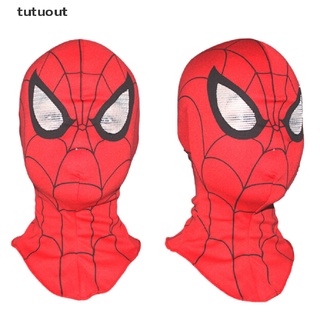 Tutuout Super Heroes Spiderman Máscara Adulto Niños Cosplay Disfraz Fiesta Spider CO