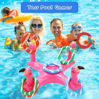 listo anillo inflable juguetes piscina flotante verano agua playa juegos de lanzamiento